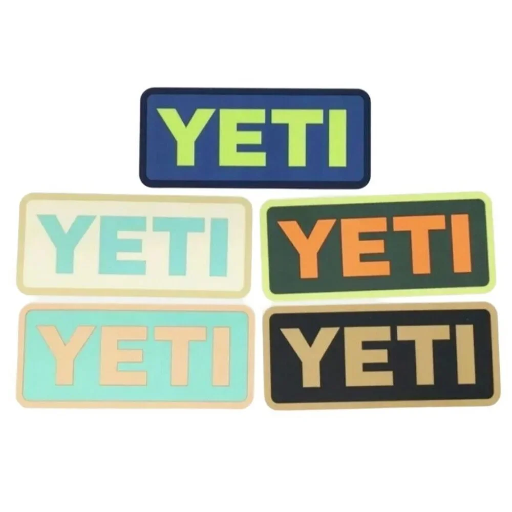 YETI Vinyl Decal Authentic Sticker Set of 5 4